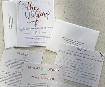 Digital Print Wedding Package